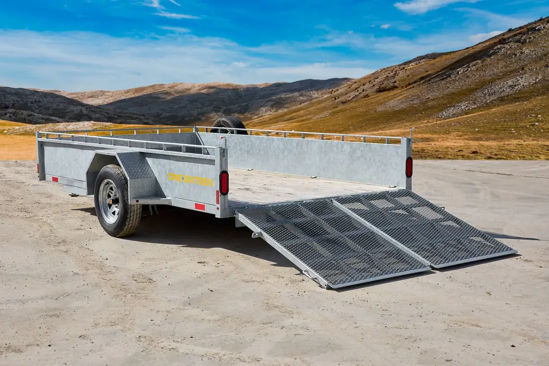 6 x 12 Tandem Utility Trailer