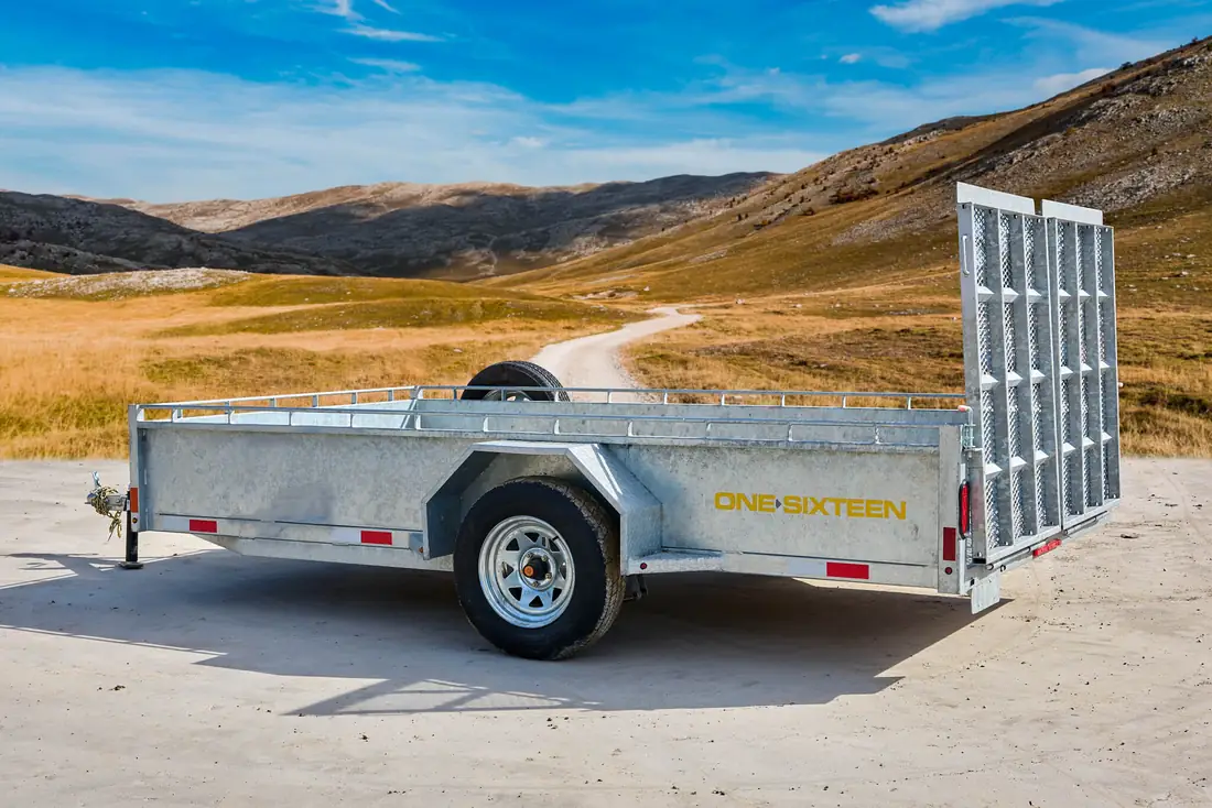 6 x 12 Tandem Utility Trailer